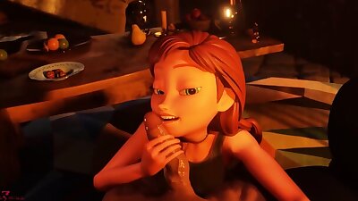 The Queens Secret Anna Frozen 3D Animation