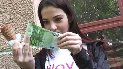 Euro Tease Licks Cock