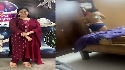 MILF busty teacher nude captured by cuckold husband