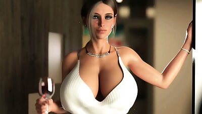 Boosty Mommy Knows  Help  Curvy Mature MILF  Assist With Hand But Lover Takes Her Fully Finishing On Her Ample Chest In Cartoon