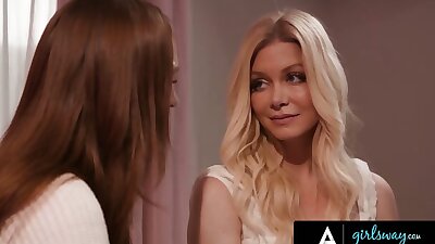 GIRLSWAY  Emotional MILF Serene Siren Admits She  Fuck Redhead Stepdaughter Harley Love