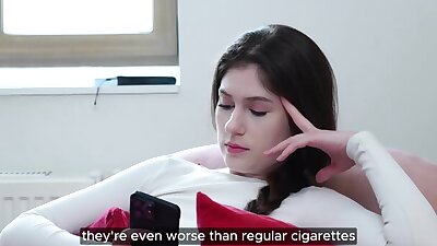 Teen Girl Was Fucked By Stepfather With Big Dick For Smoking Ecigarette2160p