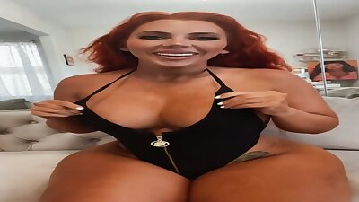 milf in black bikini