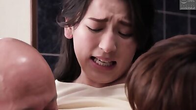 This crazy dark haired stunner gives an incredible Asian blowjob before having heavy lovemaking