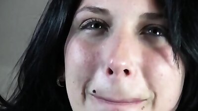Her first time on camera fucking