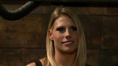 Naughty Blonde Gets Fucked Hard In The Dungeon
