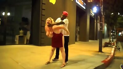Interracial Crazy Sex In Public
