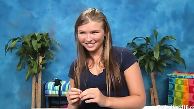 Chubby Teen Melissa Takes Some Massage Dick